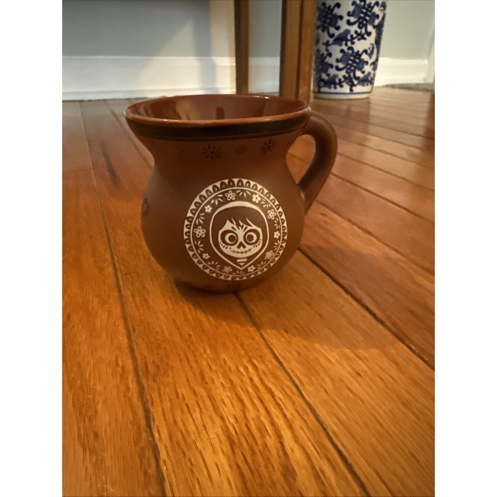 Disney Parks Pixar COCO Jarrito Mug Dia de‎ los Muertos Dante Miguel With Tag
